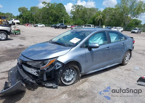 2025 Toyota Corolla Le from USA, damaged, VIN 5YFB4MDE3SP239111